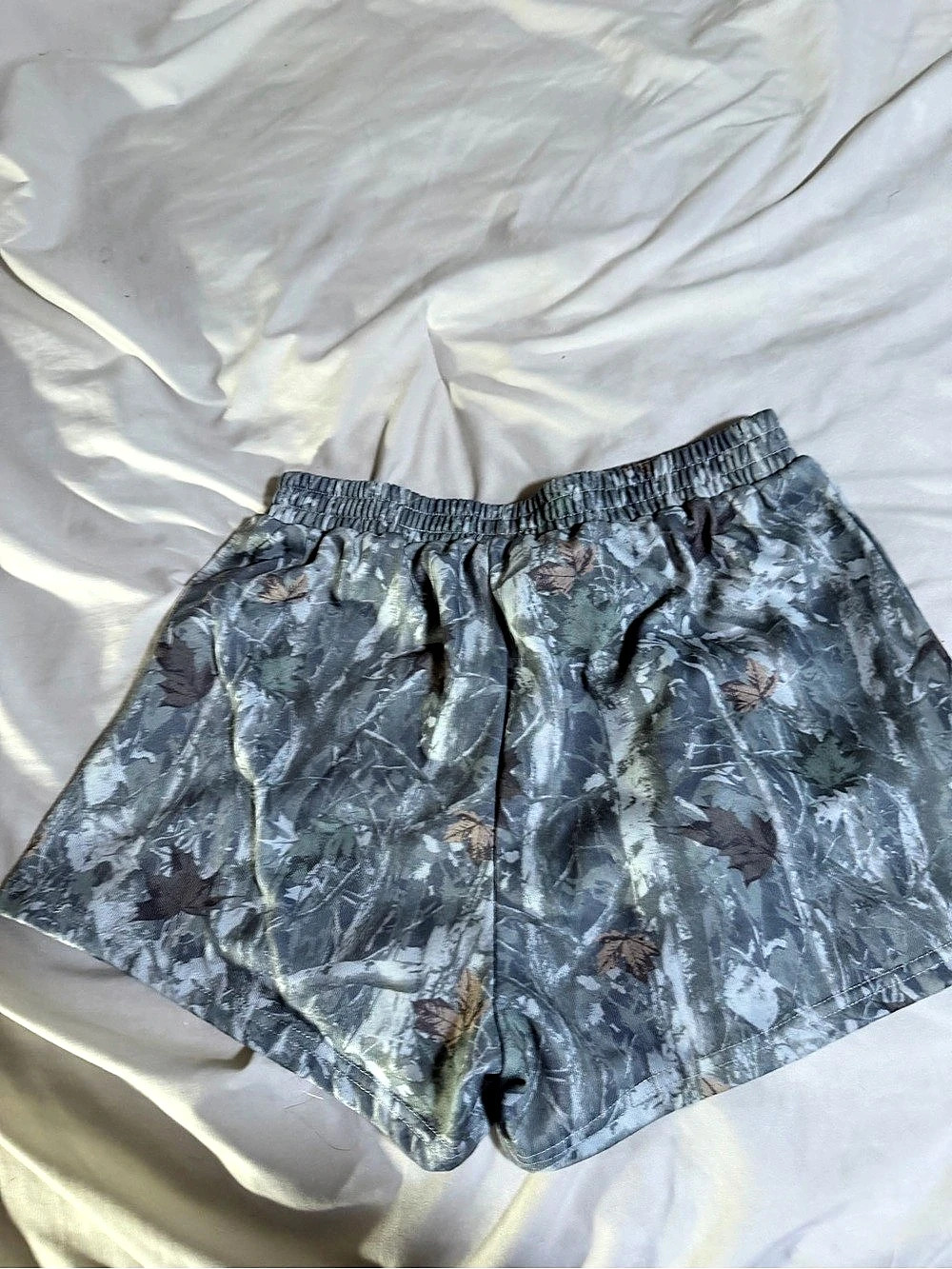 Floral Shorts in Blue & Green Like New
